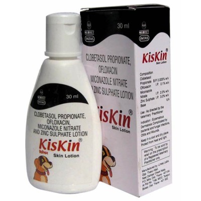 INTAS Kiskin skin Lotion for dogs 30gm